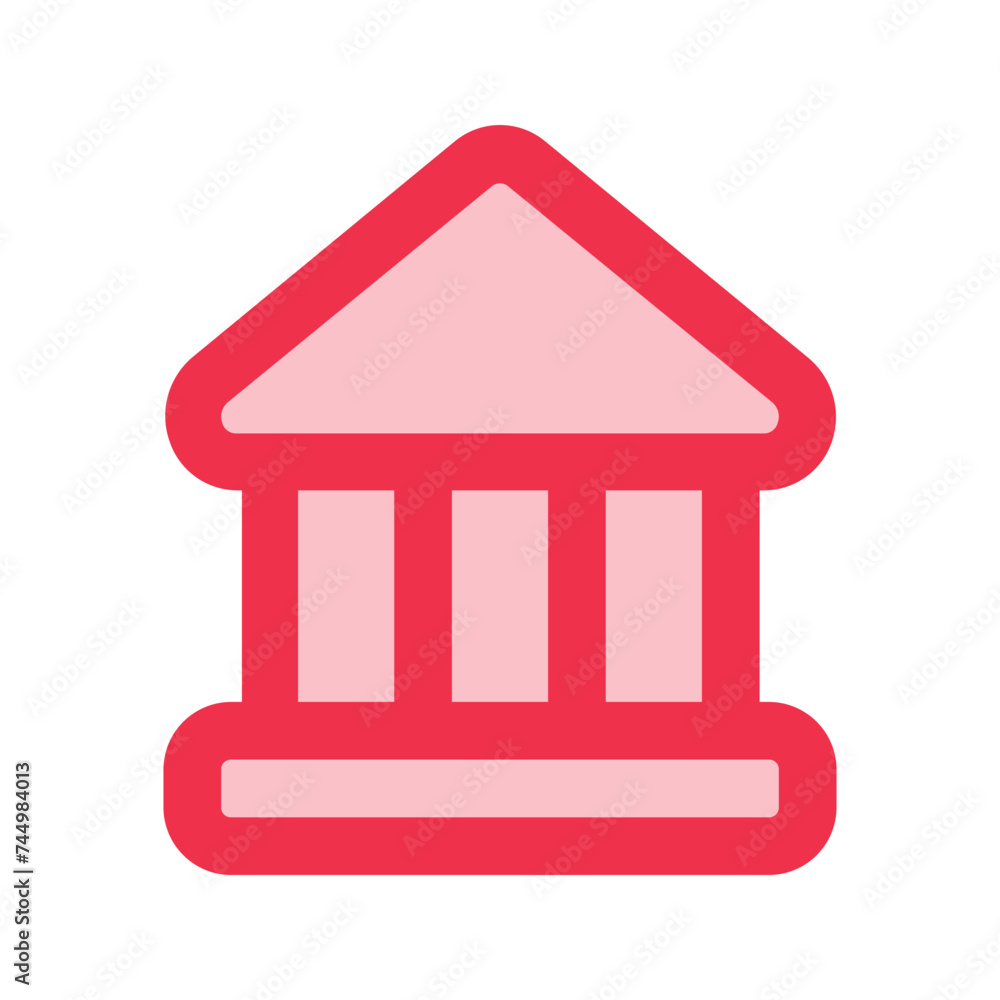 bank outline fill icon bank outline fill icon