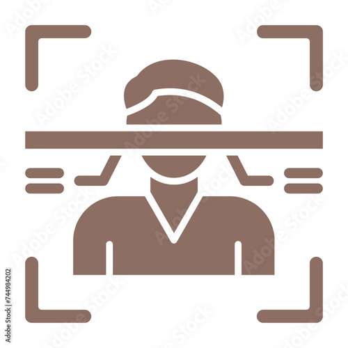 Face scanner Icon