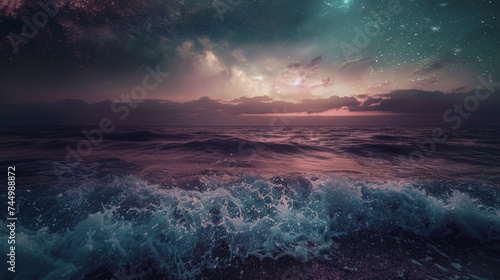 sky, nature, sea, ocean © Toey Meaong