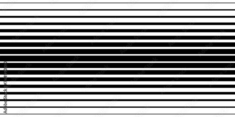 Half tone gradient line pattern. Faded halftone black lines. Fading gradient background. Horizontal abstract geometric texture with parallel stripes. Vector illustration on white background. Half tone gradient line pattern. Faded halftone black lines. Fading gradient background. Horizontal abstract geometric texture with parallel stripes. Vector illustration on white background.