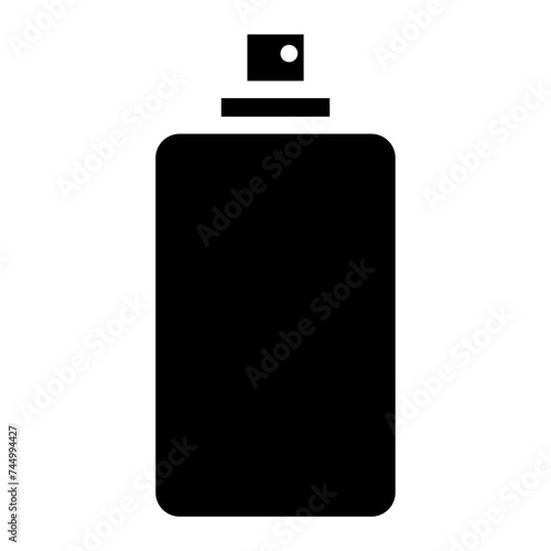 Perfume spray bottle icon