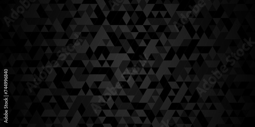 Abstract geometric background vector seamless technology gray and white background. Minimal geometric pattern gray Polygon Mosaic triangle Background, business and corporate background.