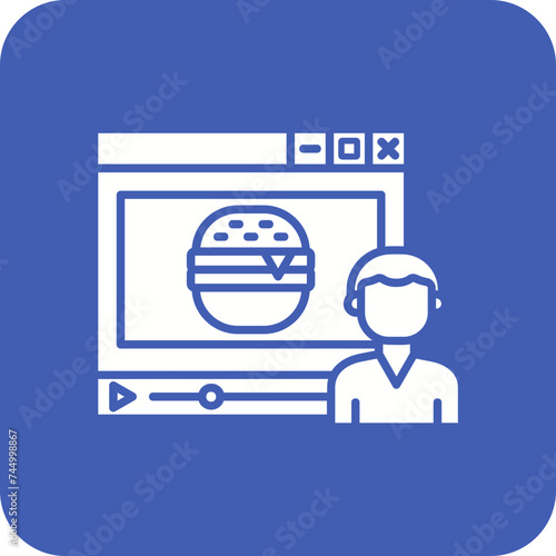 Food blogger Icon