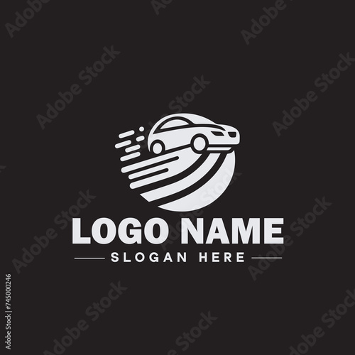  Automotive logo Auto shop logo auto dealership logo auto repair logo Icon clean flat modern minimalist business vehicle logo editable vector