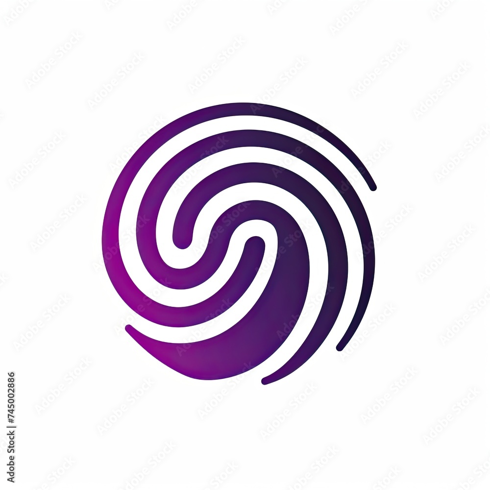 The logo of the cryptographic company. The concept of information protection. Generated by AI. The logo of the cryptographic company. The concept of information protection. Generated by AI.