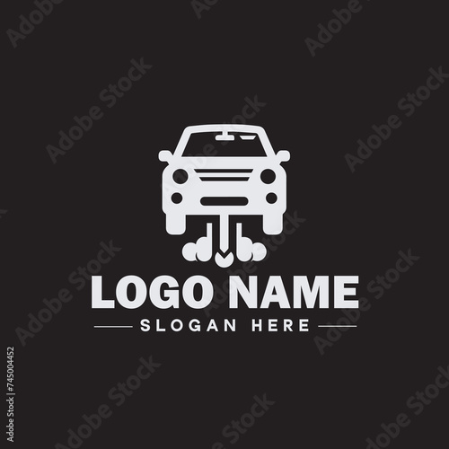  Automotive logo Auto shop logo auto dealership logo auto repair logo Icon clean flat modern minimalist business vehicle logo editable vector