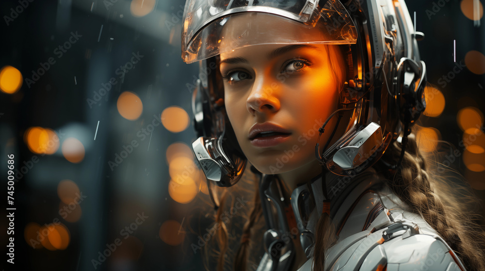 photograph AI robots technology photograph AI robots technology