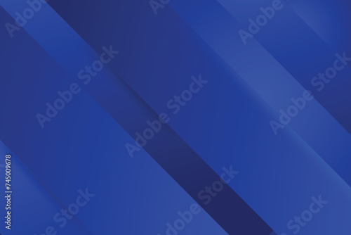 Vector minimal geometric gradient blue stripe shape background