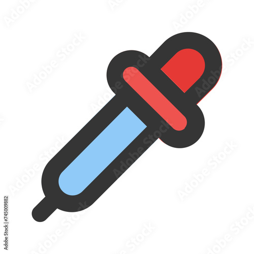 color picker line color icon