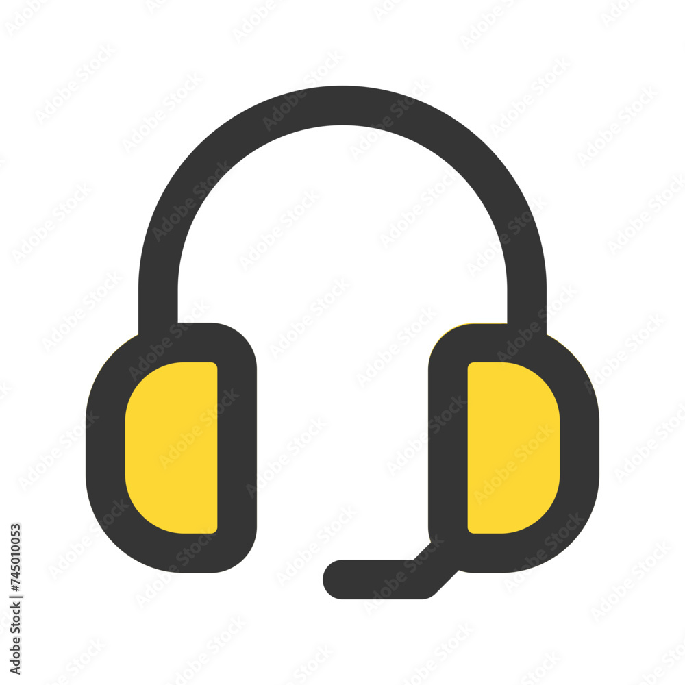 customer service line color icon customer service line color icon