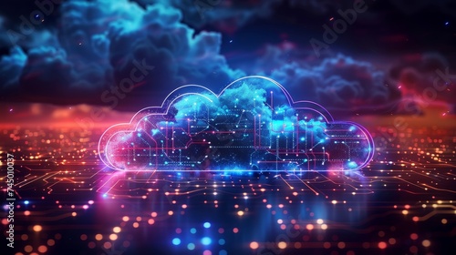Dive into the ecosystem of cloud services, where technology meets innovation to create scalable and secure cloud solutions photo