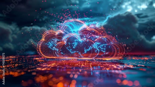 Explore the fusion of technology and innovation in hybrid cloud computing, where flexibility meets efficiency