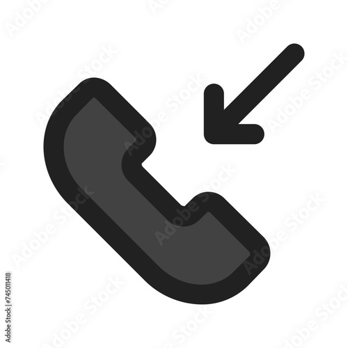 incoming call line color icon