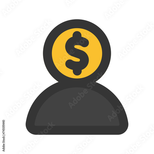 investor line color icon