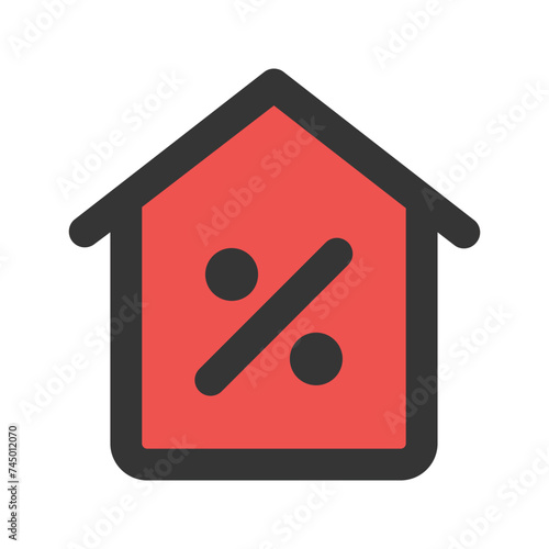 mortgage line color icon