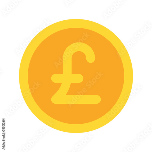 pound Flat icon