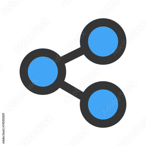 share line color icon