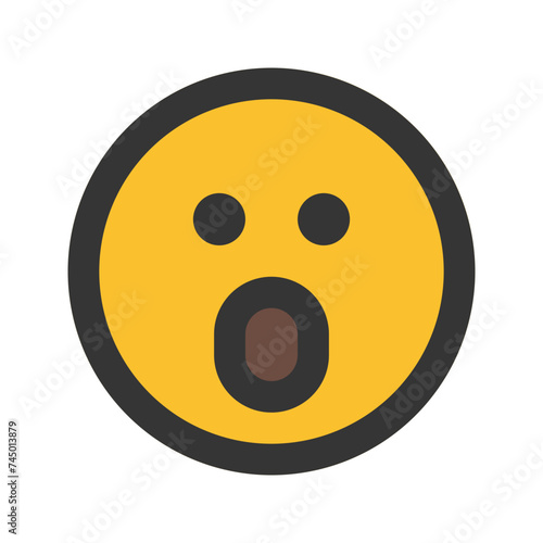shocked line color icon