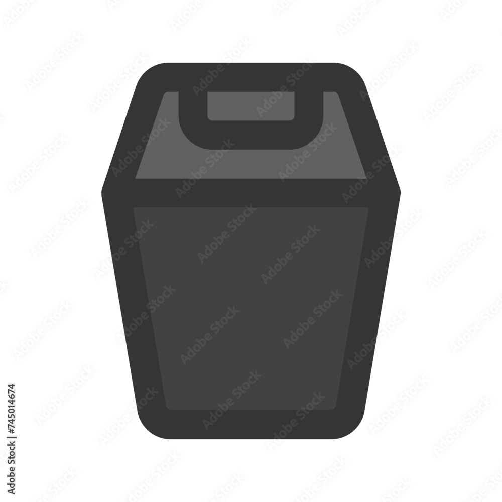trash line color icon trash line color icon