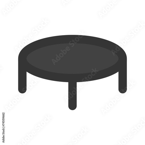 trampoline line color icon