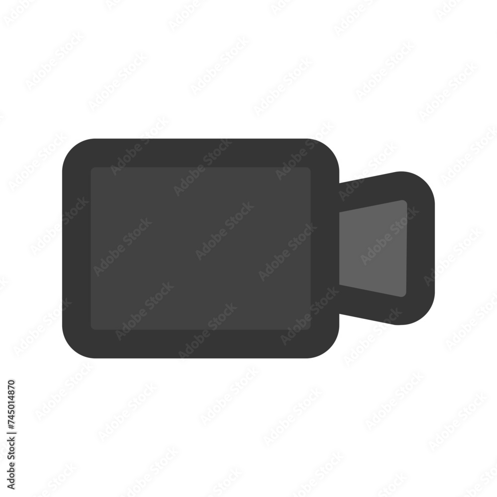video camera line color icon video camera line color icon