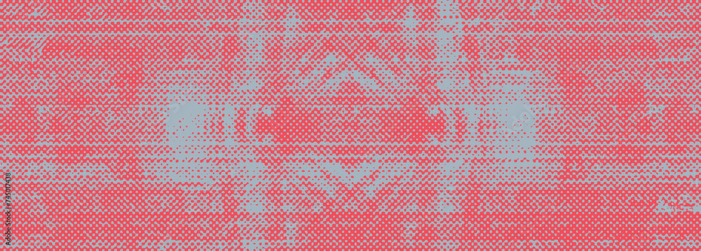 Obraz premium Abstract halftone grunge texture background image.