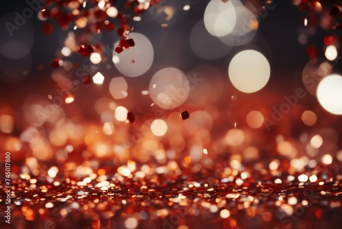 Festive bokeh background to create new years eve ambiance and celebration vibes