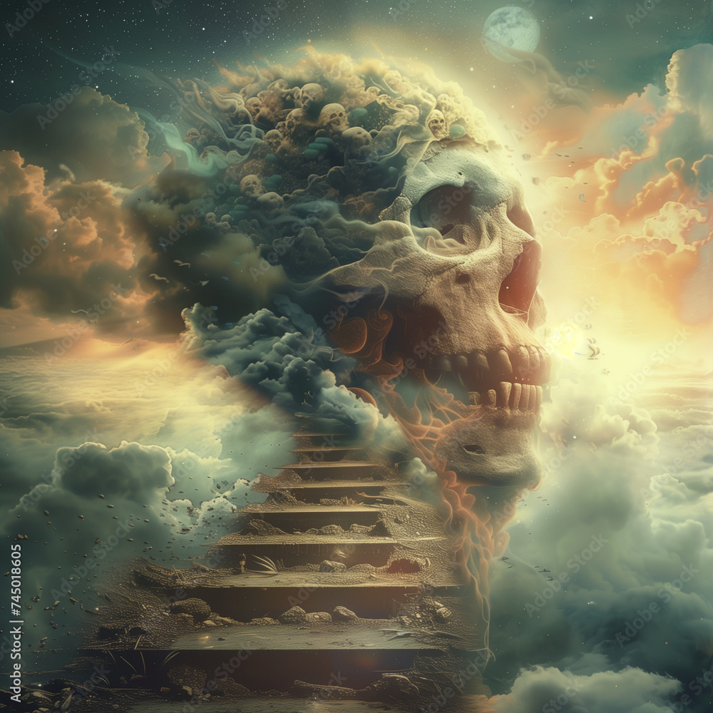 Fototapeta premium 人生/Life Generative AI