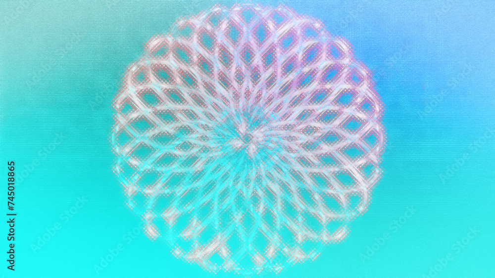 An abstract iridescent star burst background image. An abstract iridescent star burst background image.