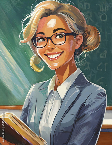 portrait of a teacher