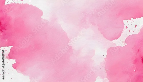 Pink Watercolor Texture Background