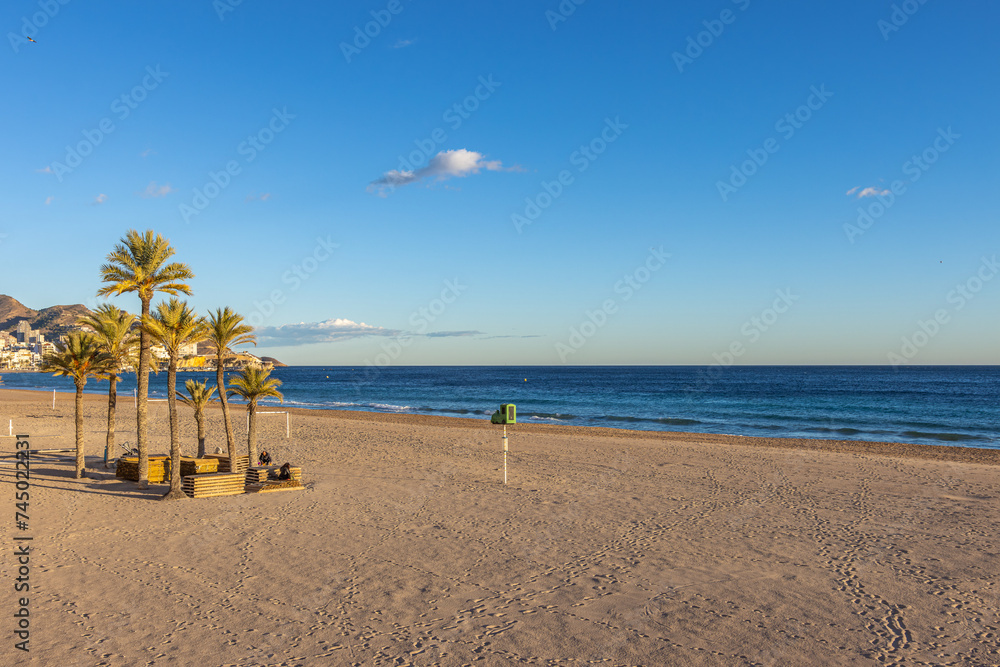 Benidrom, Spain -January 6 2024 