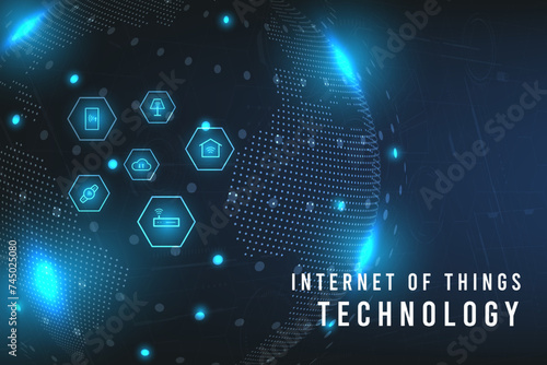 futuristic technology abstract background. Abstract futuristic curve digital line design.Modern futuristic design.iot internet of things technology concept.Vector illustration.