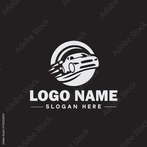  Automotive logo Auto shop logo auto dealership logo auto repair logo Icon clean flat modern minimalist business vehicle logo editable vector