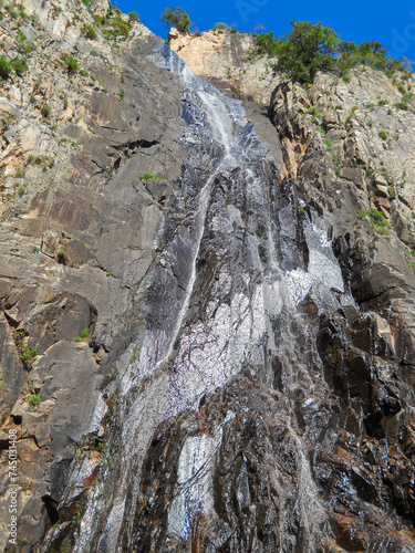 Rio Linas waterfall. Sardinia, Italy photo