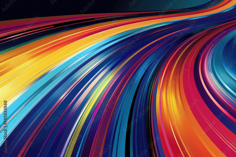 Vector stripes abstract backdrop