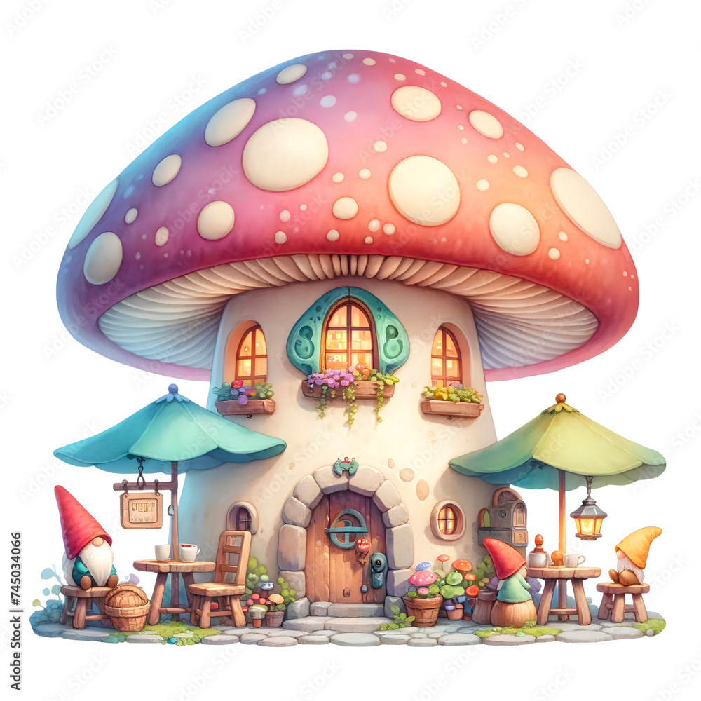  Mushroom house