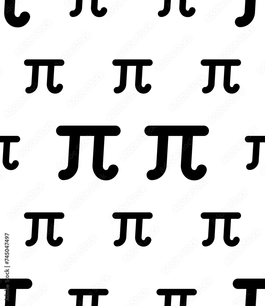 Pi Greek Letter Icon Seamless Pattern Y_2209001 Pi Greek Letter Icon Seamless Pattern Y_2209001