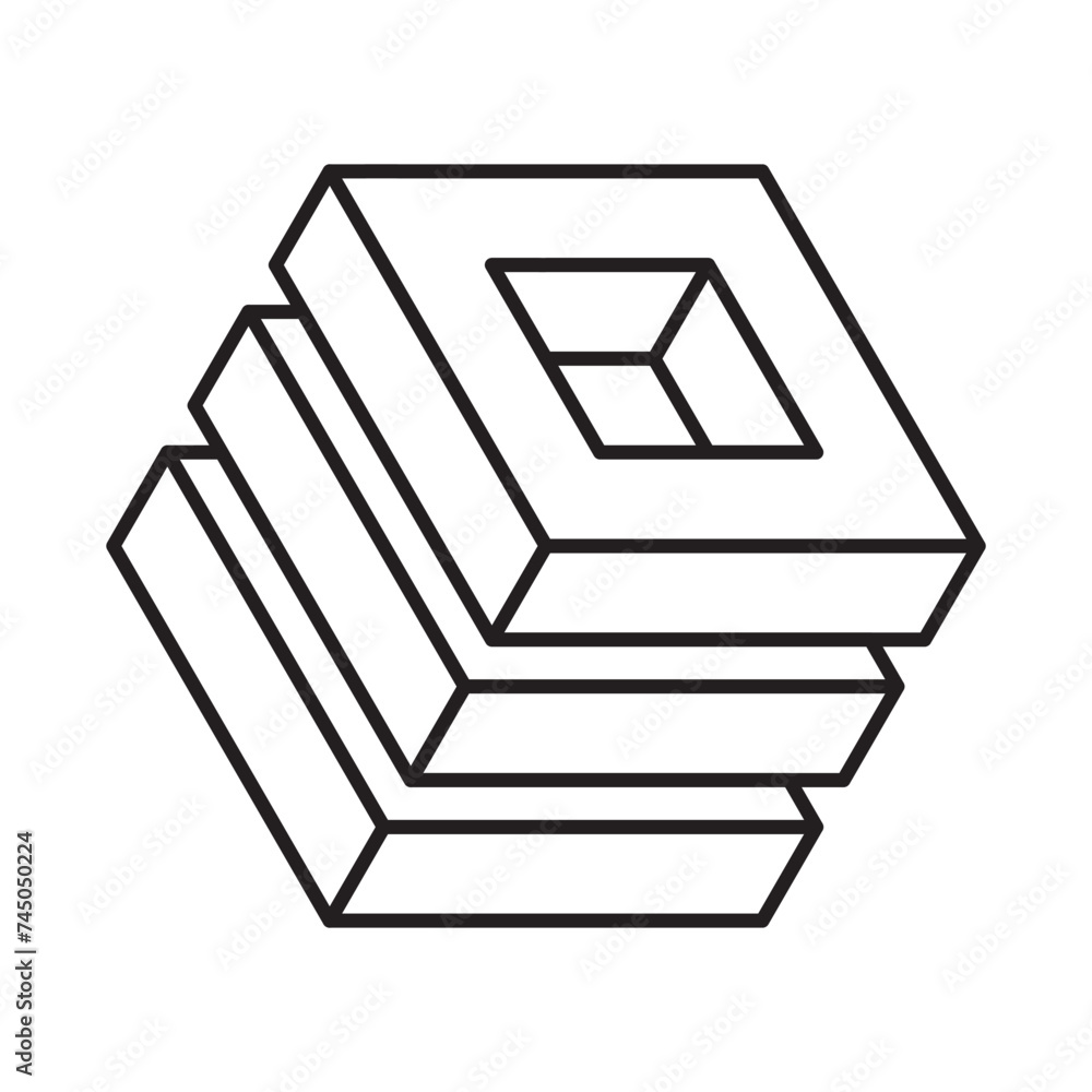 Abstract shape icon isolated on grey background. Design element. Vector illustration. Abstract shape icon isolated on grey background. Design element. Vector illustration.
