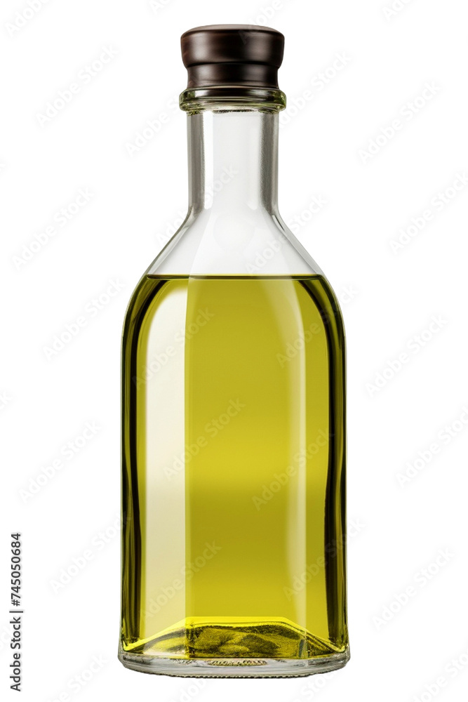 Olive oil bottle isolated on transparent background. Olive oil bottle isolated on transparent background.