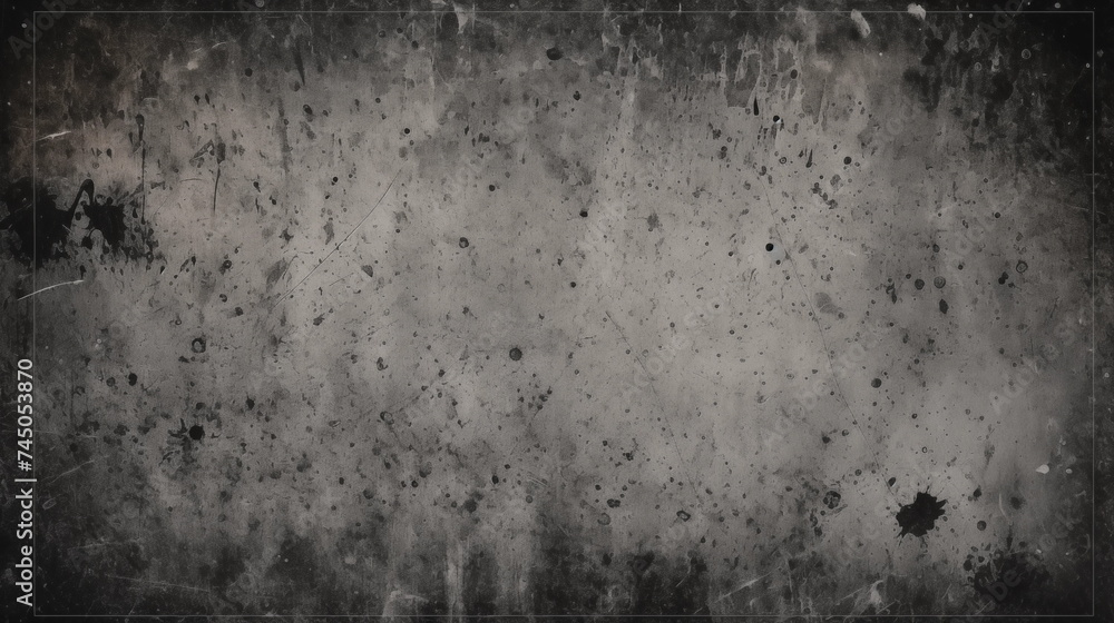 Dark gothic paper background,  creased crumpled surface / Old torn ripped posters scary grunge textures