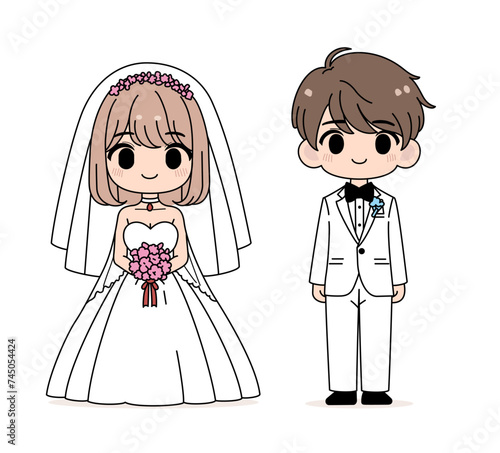 新郎と新婦