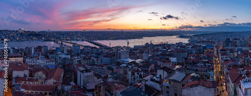 Istanbul Golden Horn Sunset