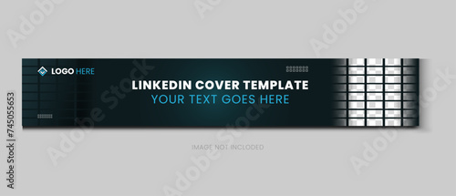 social media linkedin cover background template