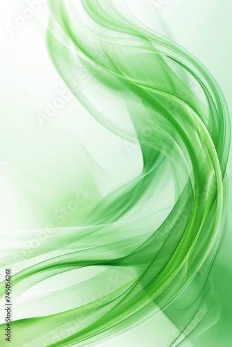 Abstract Green Light Waves and Particles