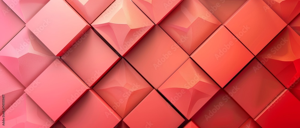 Featuring a soft, light red geometric tile background, this image embodies a sense of gentle warmth and harmony. Its delicate pattern and soothing color palette offer a tranquil visual experience. Featuring a soft, light red geometric tile background, this image embodies a sense of gentle warmth and harmony. Its delicate pattern and soothing color palette offer a tranquil visual experience.