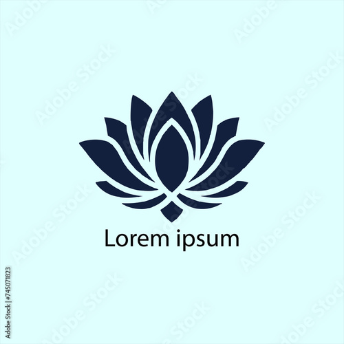 a yoga logo on whit backgrund