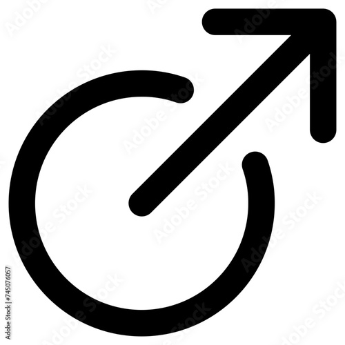 external link icon, simple vector design