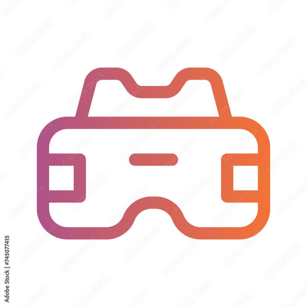 glasses gradient icon glasses gradient icon