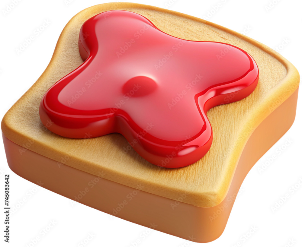 bread strawberry jam bread strawberry jam
